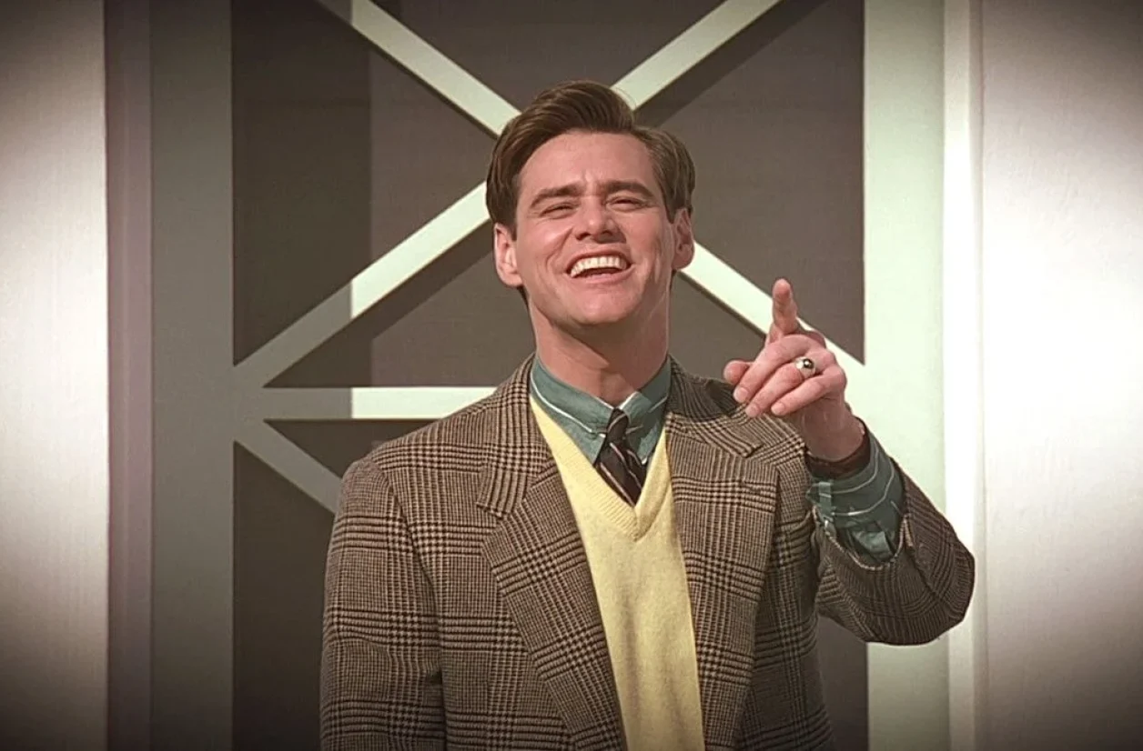 Jim Carrey dans “The Truman Show”, 1998.
