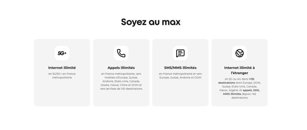 Forfait Free Max