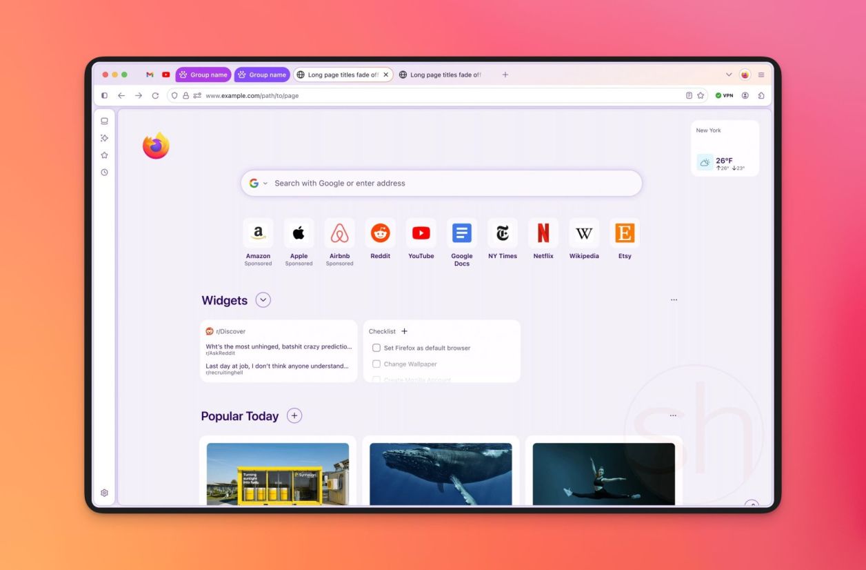 Firefox va faire peau neuve : découvrez Nova, la nouvelle interface