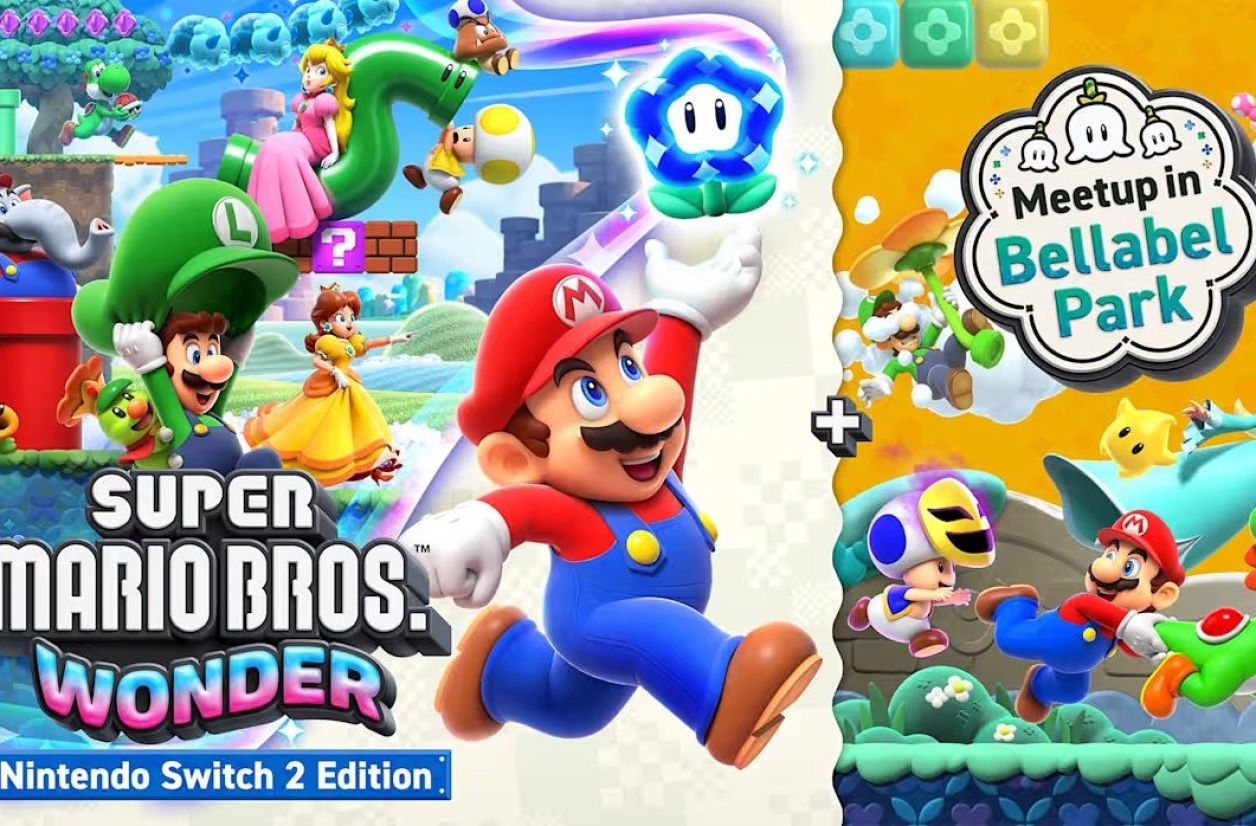 “Super Mario Bros. Wonder” avec l'extension Parc Bellabel, le 26 mars 2026 sur Switch 2.