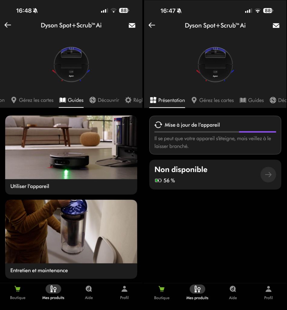 Test Dyson Spot + Scrub AI