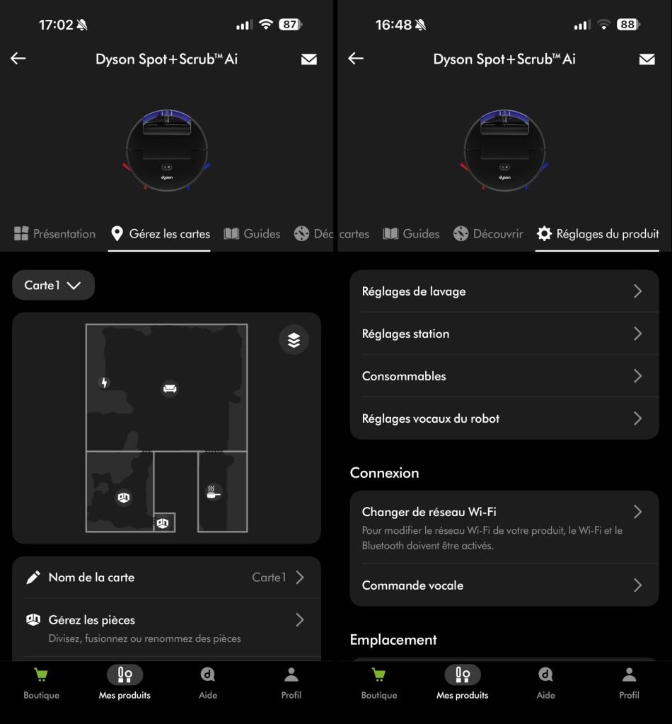 Test Dyson Spot + Scrub AI