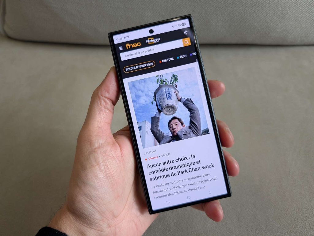 Test Samsung Galaxy Trifold