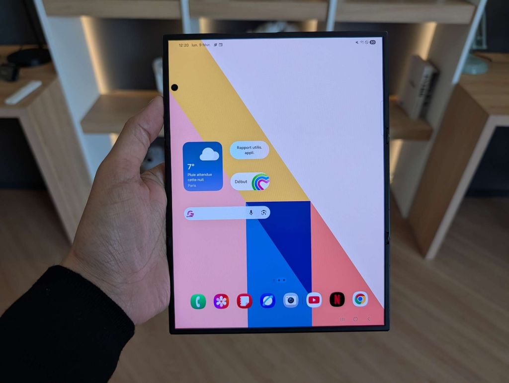 Test Samsung Galaxy Trifold