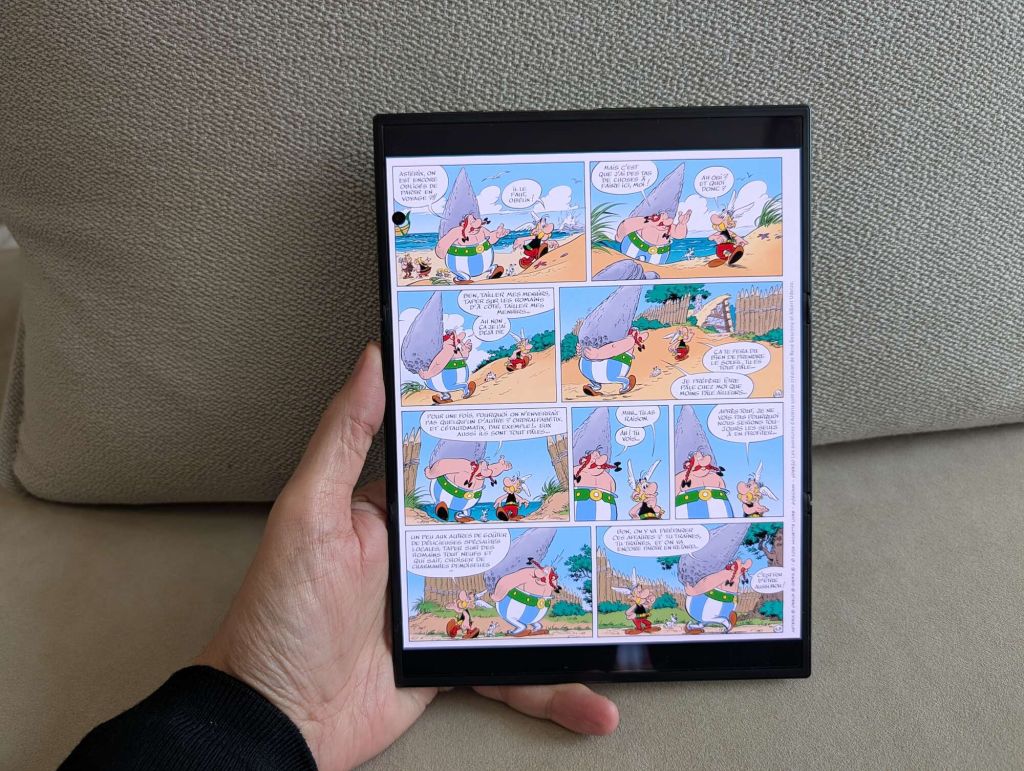 Test Samsung Galaxy Trifold