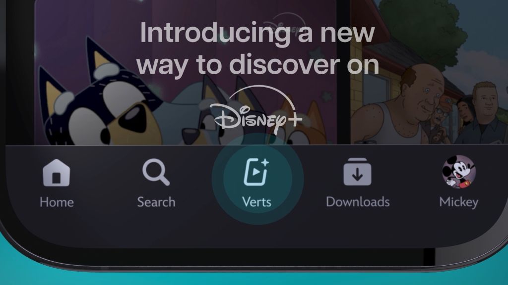Disney+ verts