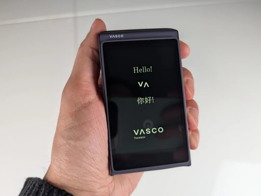 Test du Vasco Translator Q1