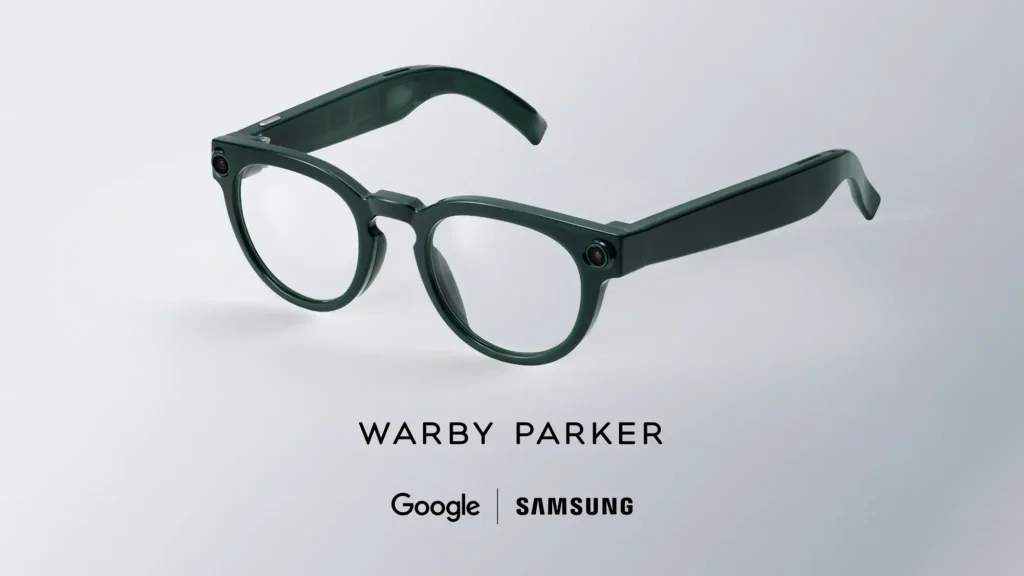 Lunettes connect&eacute;es Samsung Google / Google IO 2026