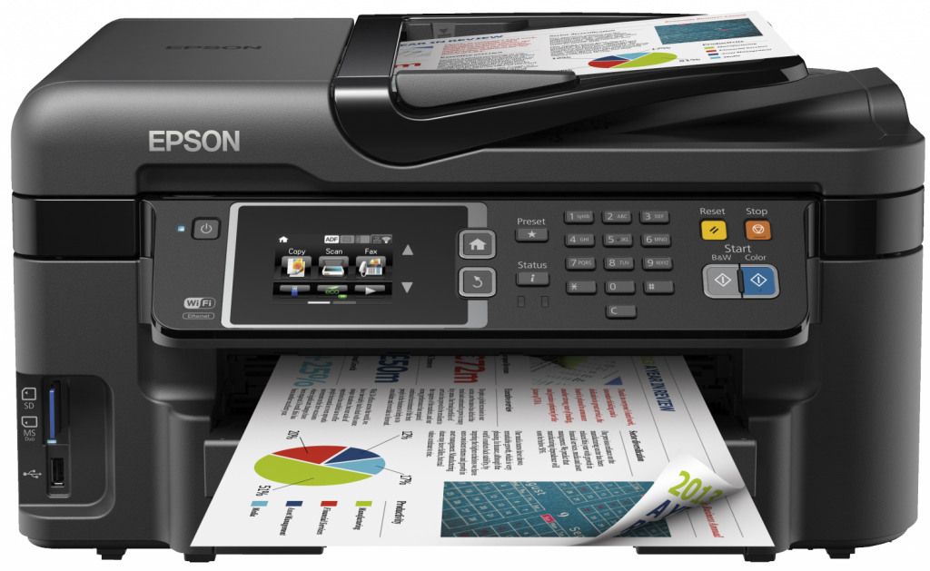 Epson WorkForce WF-3620DWF Stickers - Imprimante multifonctions