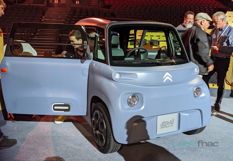 Ami : la voiturette électrique de Citroën débarque à la Fnac