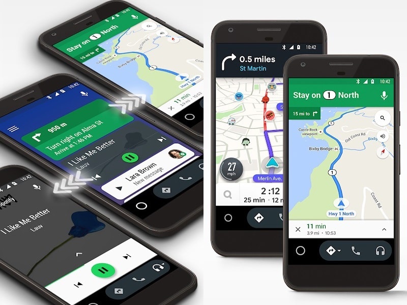 Android 12 va signer la fin d’Android Auto sur smartphone