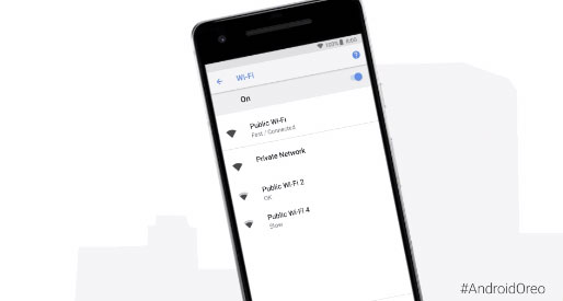 Android 8.1 Oreo vous permet d'évaluer facilement la qualité des WiFi ouverts