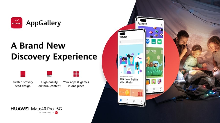 AppGallery : le portail d'applications de Huawei se refait une beauté
