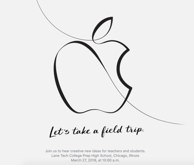Apple lance des invitations pour une conférence le 27 mars
