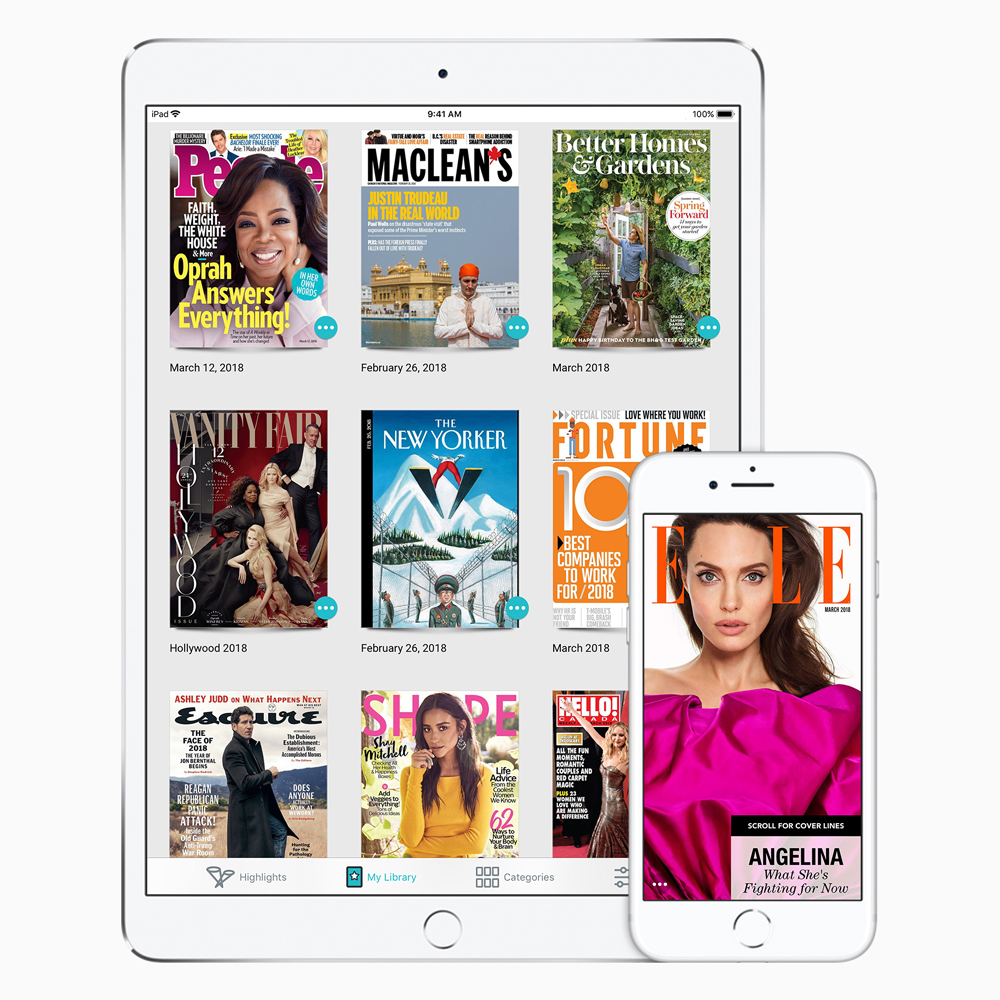 Apple s'offre le "Netflix des magazines" et renforce ses services