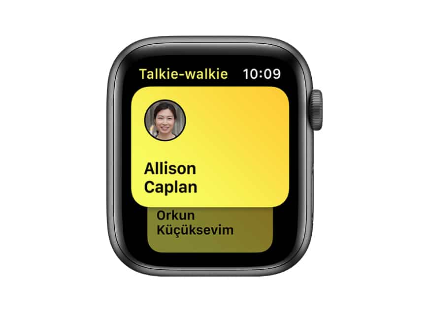 Apple Watch : la montre connectée retrouve sa fonction Talkie-Walkie