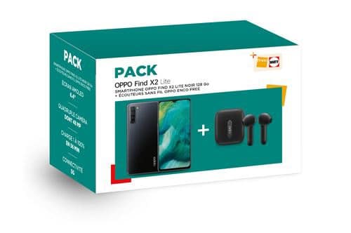 Bon plan (Black Friday) - L'Oppo Find X2 Lite + écouteurs Enco Free à 299 €