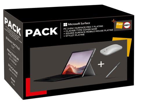 Bon Plan – Le pack Microsoft Surface Pro 7 est à 1239,99 euros au lieu de 1719,99 euros (contenu partenaire)