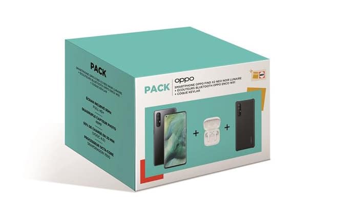 Bon plan - L'Oppo Find X2 Neo avec coque et écouteurs true wireless à moins de 400 euros