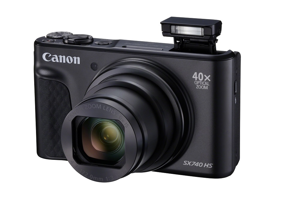Canon annonce le PowerShot SX740 HS, un compact à zoom 40x