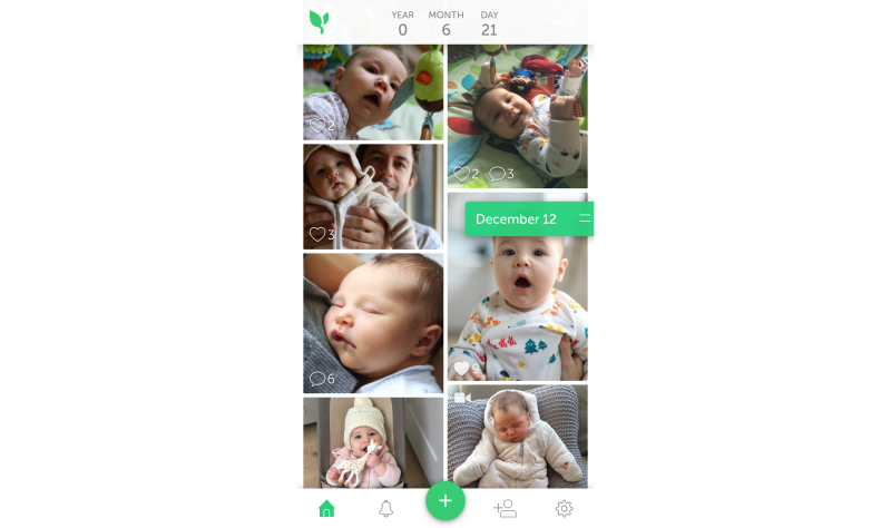 Canon LifeCake : une app pour stocker et partager les photos de vos enfants