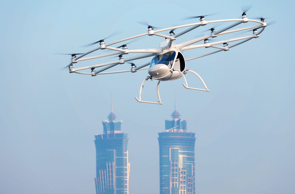 CES 2018 - Le drone taxi Volocopter fait son show
