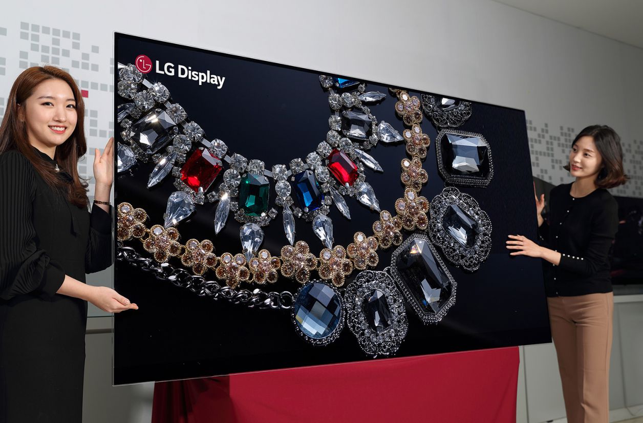 CES 2018 : LG présente un écran OLED 8K de 88 pouces