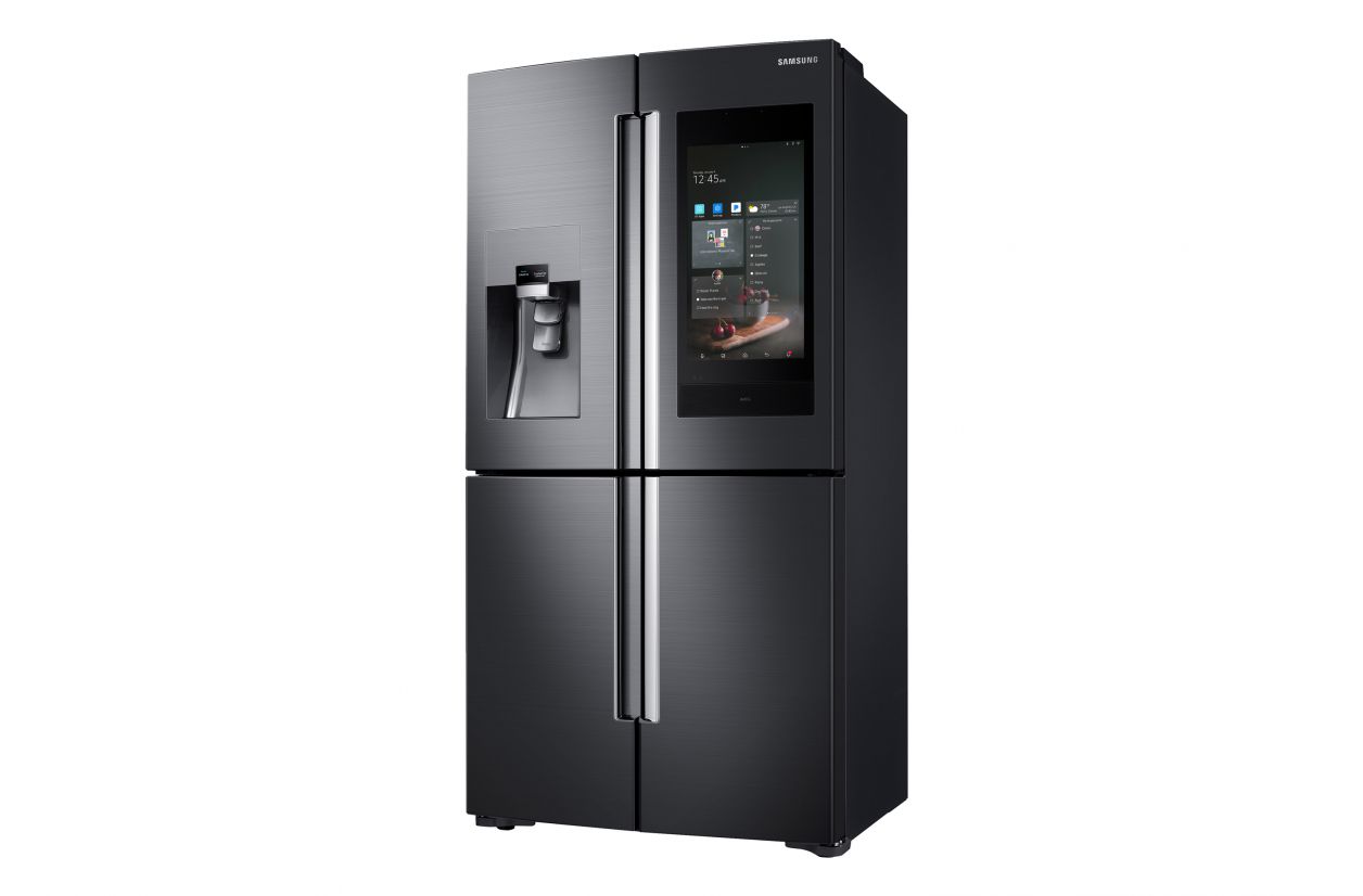CES 2018 - Samsung dévoile sa nouvelle génération de réfrigérateurs Family Hub