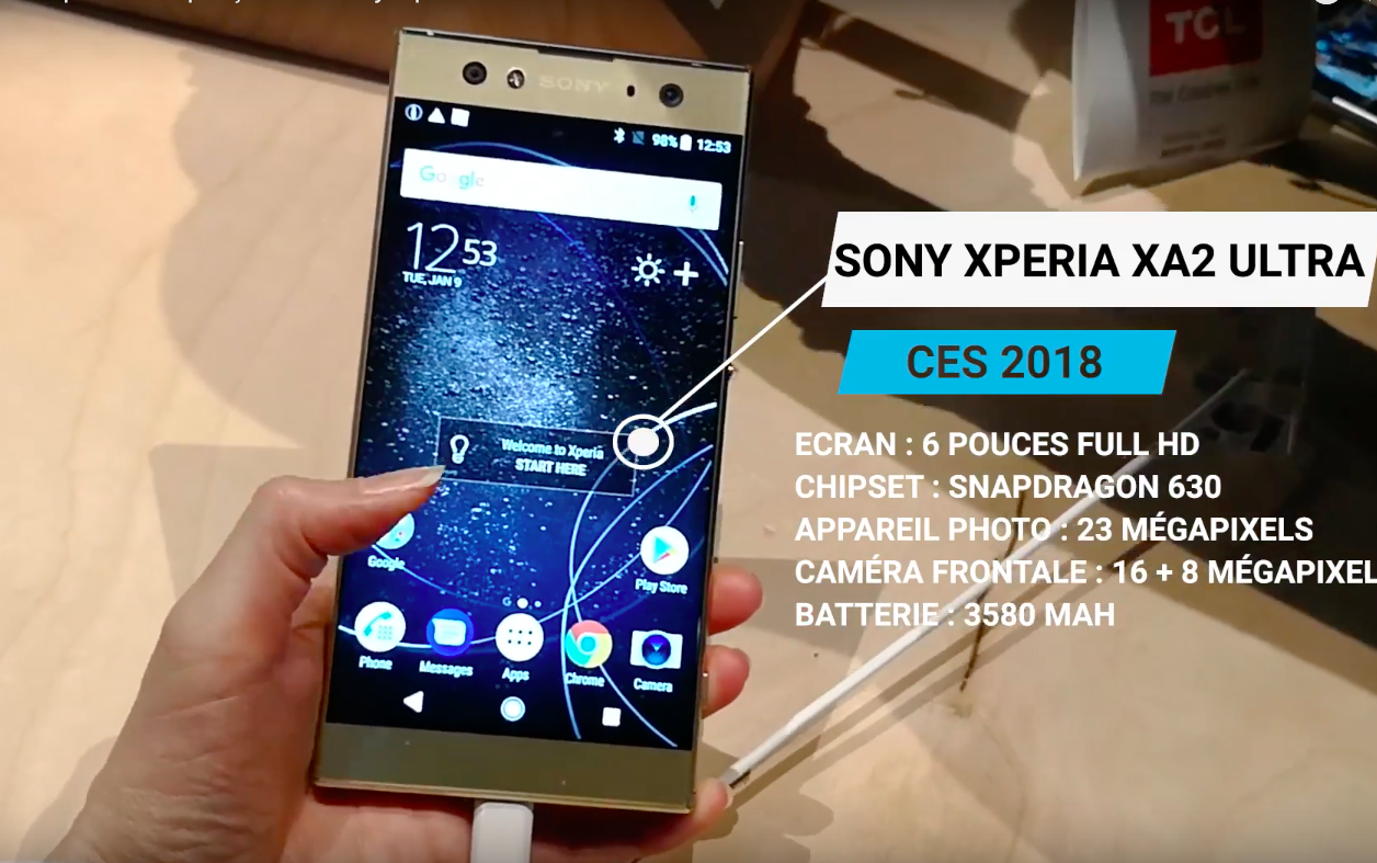 CES 2018 - Sony Xperia XA2 et XA2 Ultra : première prise en main en vidéo
