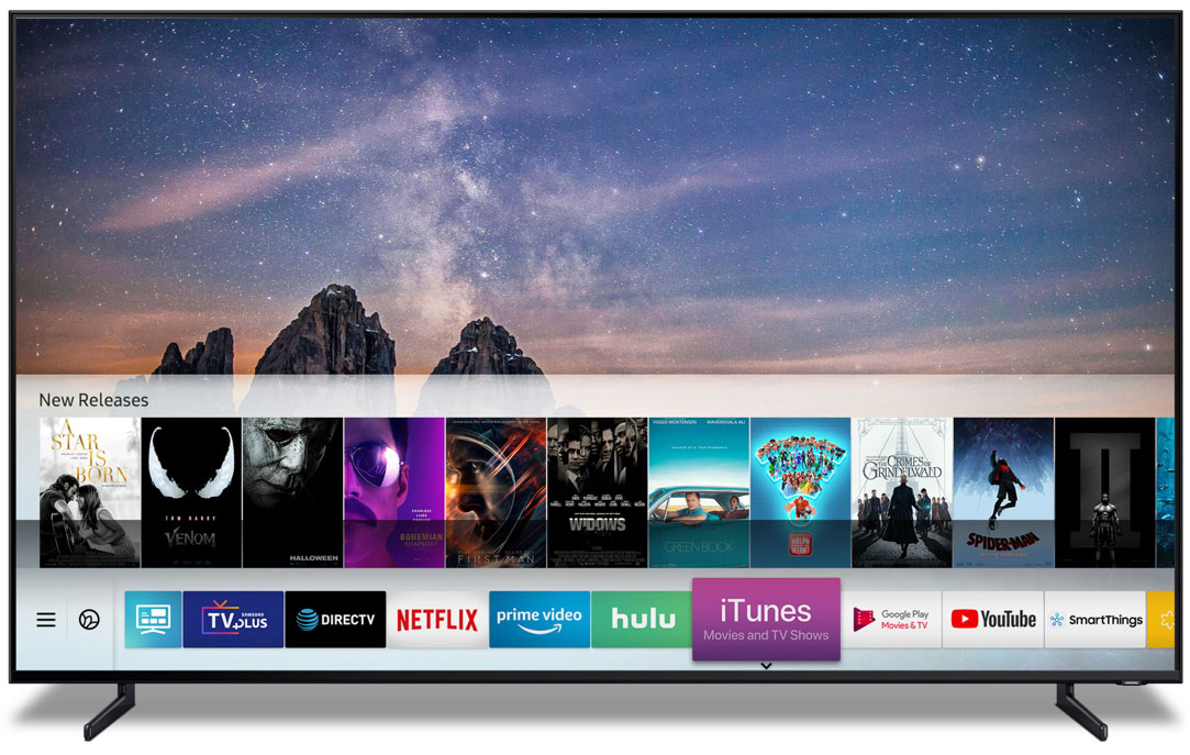 CES 2019 - Les TV Samsung vont intégrer Apple iTunes et AirPlay 2