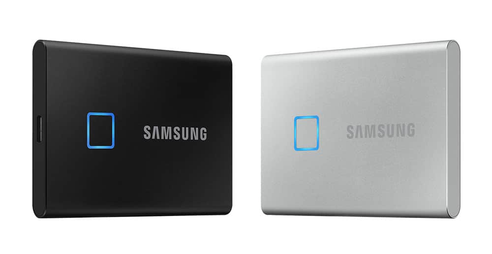 CES 2020 - Samsung dote son SSD externe T7 d'un lecteur d'empreintes