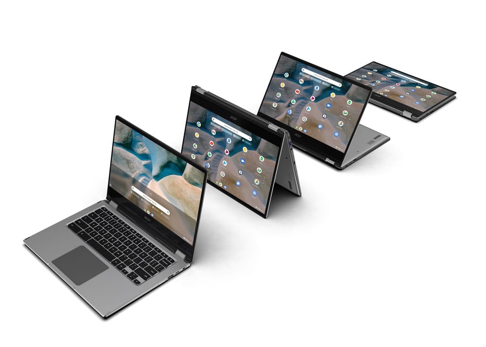 CES 2021 - Acer présente le Chromebook Spin 514 et trois moniteurs pour gamers