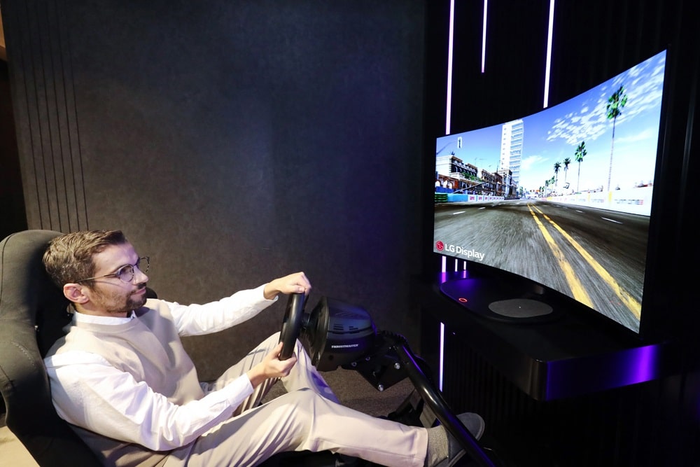CES 2021 - LG va dévoiler un TV OLED pliant à volonté pour le gaming