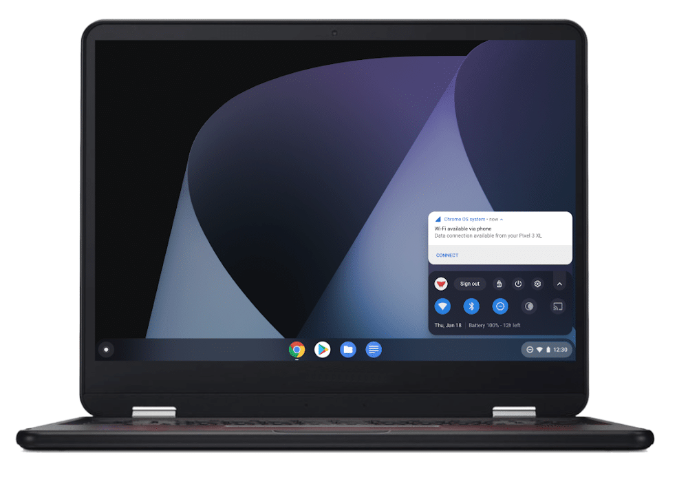 Chrome OS : la version 72 apporte Android 9.0 Pie et Google Assistant aux Chromebooks