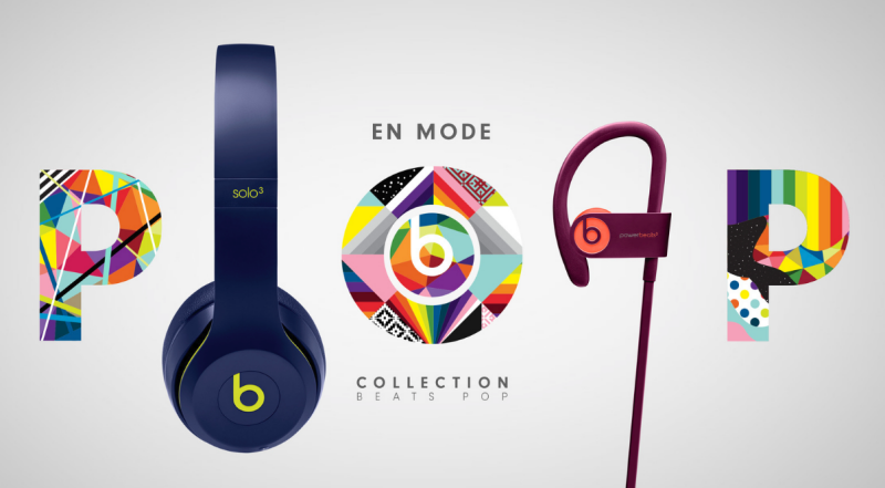 Collection Beats Pop : le Beats Solo3 et les Powerbeats3 osent la couleur