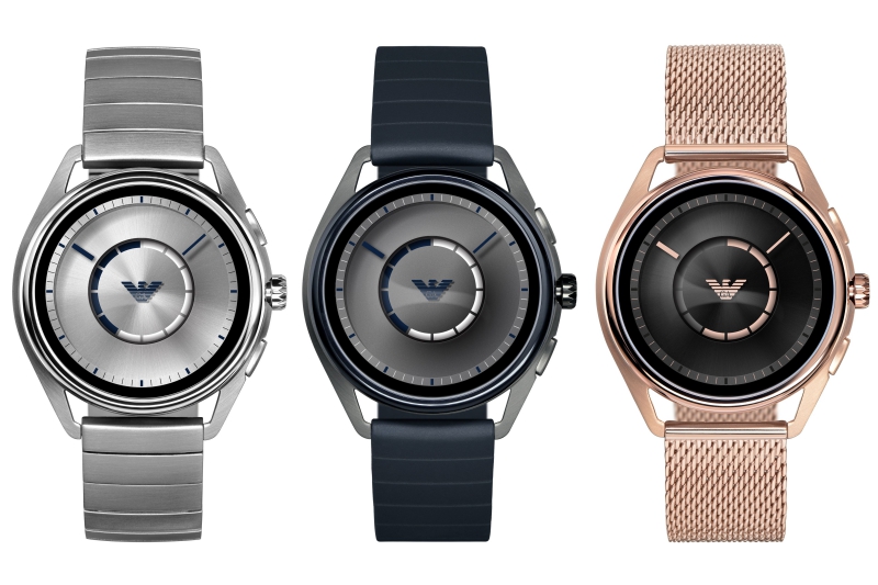 Emporio Armani présente des montres Wear OS plutôt séduisantes