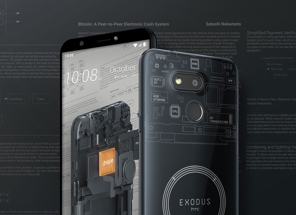 Exodus 1s : HTC officialise son smartphone blockchain d'entrée de gamme
