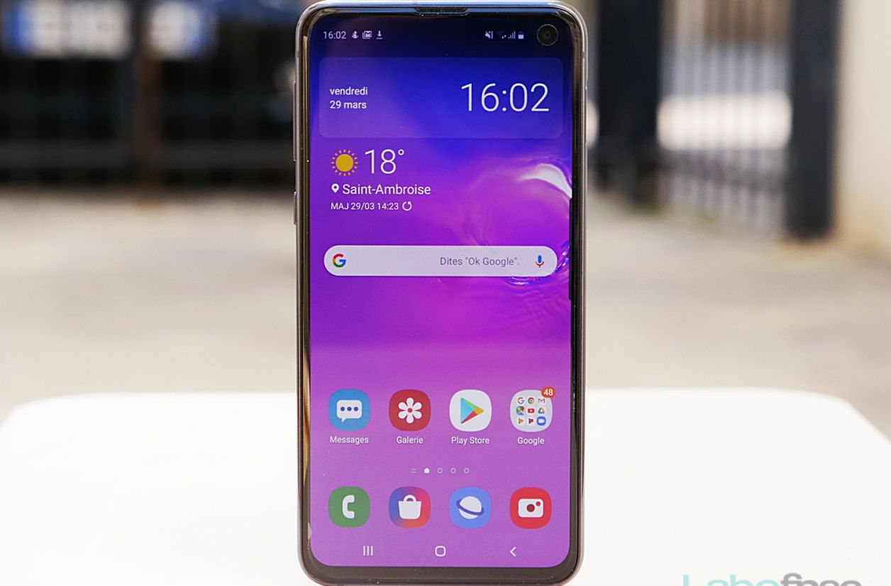 French Days 2020 - Le Samsung Galaxy S10e à 449 euros