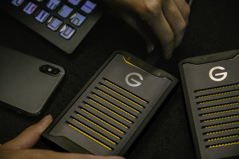 G-Technology ArmorLock : un SSD NVMe mobile chiffré, et à déverrouiller avec un smartphone