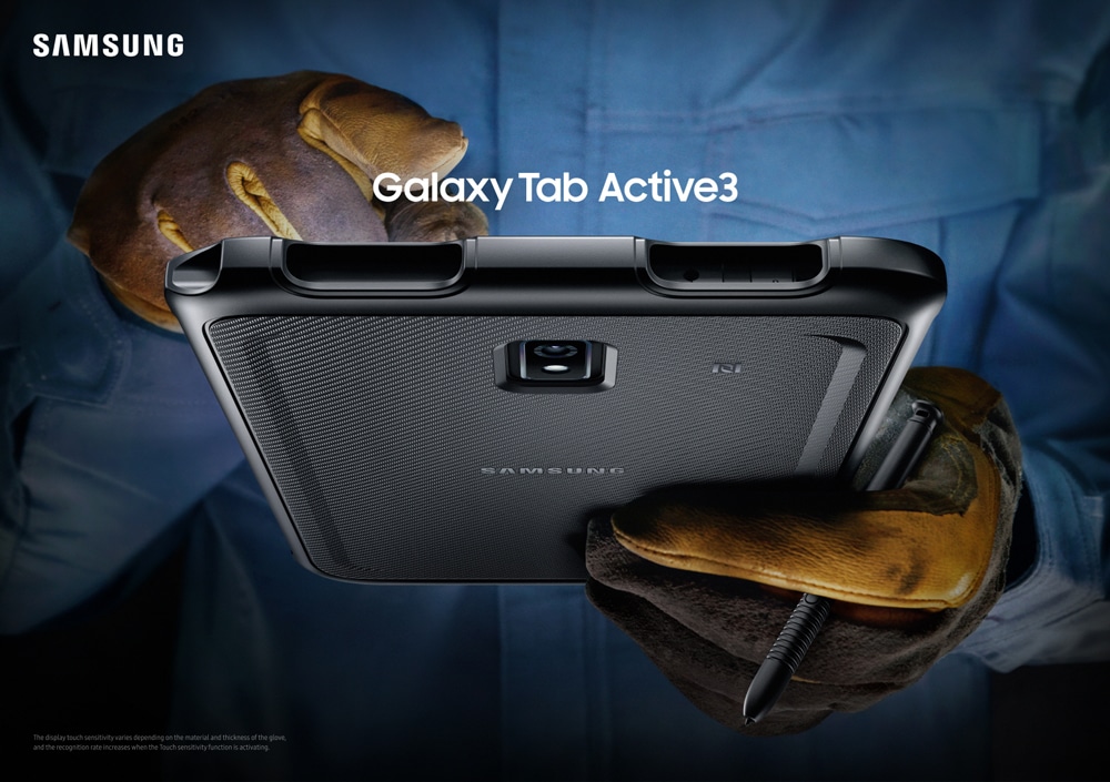 Galaxy Tab Active3 : Samsung renouvelle sa tablette pour les professionnels