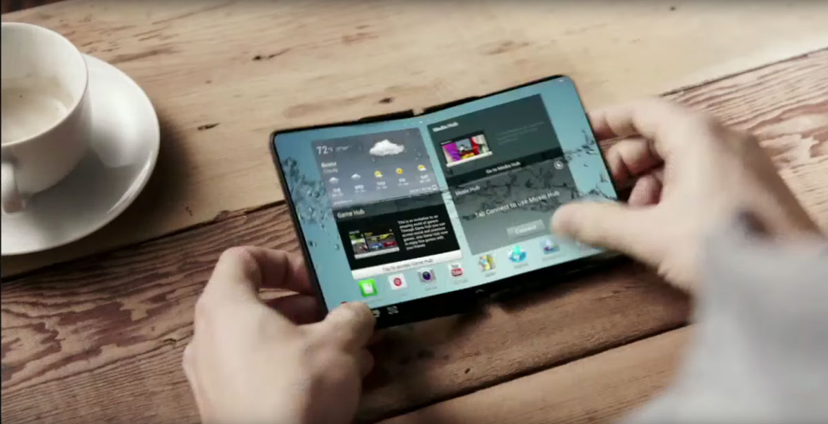 Galaxy X : le smartphone pliable de Samsung embarquerait un écran de 7,3 pouces