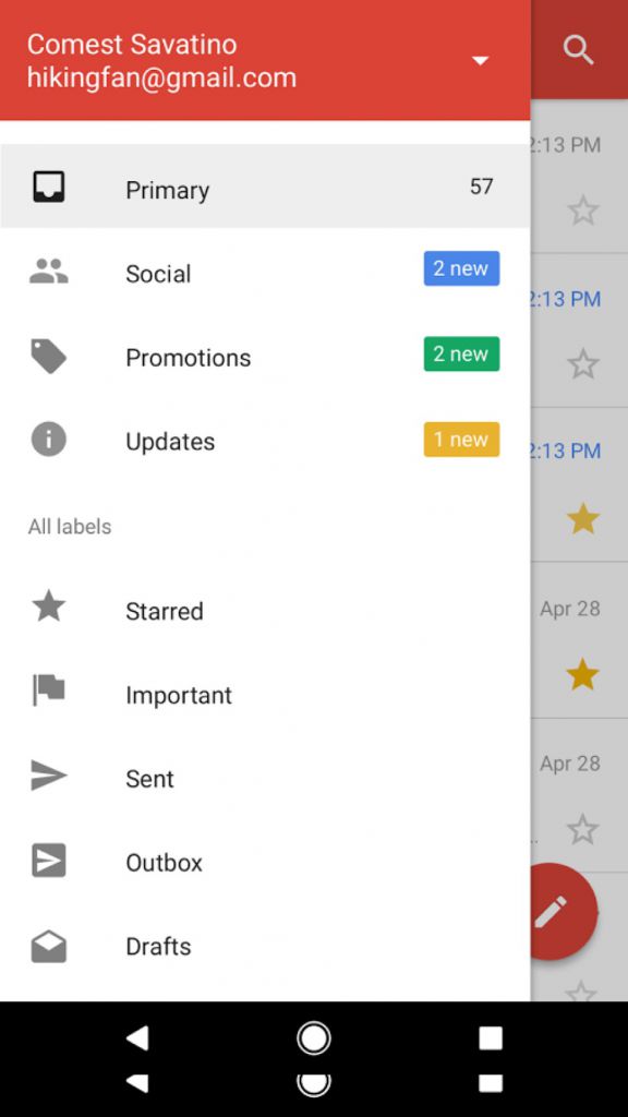 Gmail Go : la version allégée de Gmail est sur le Play Store