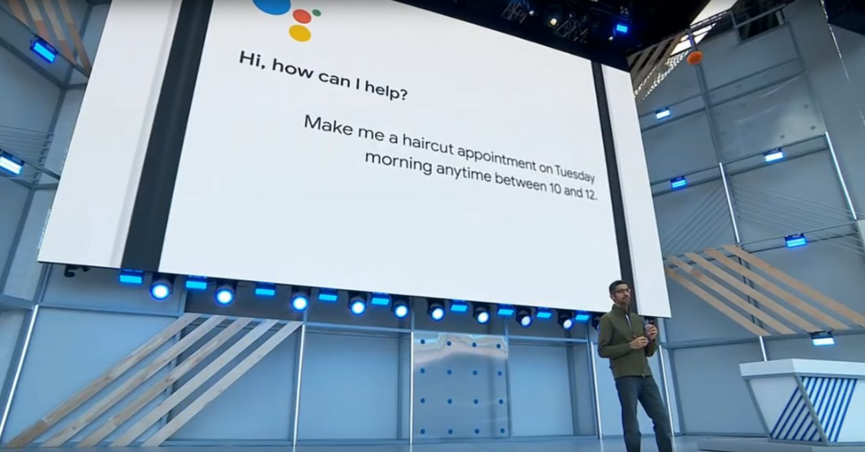 Google Duplex avertira les utilisateurs qu'ils parlent à une IA