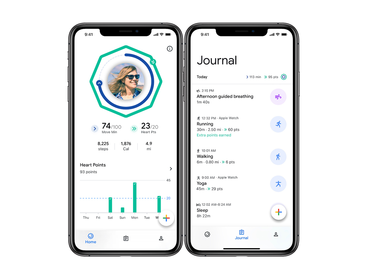 Google Fit : l'application de suivi d'activité désormais disponible sur iOS