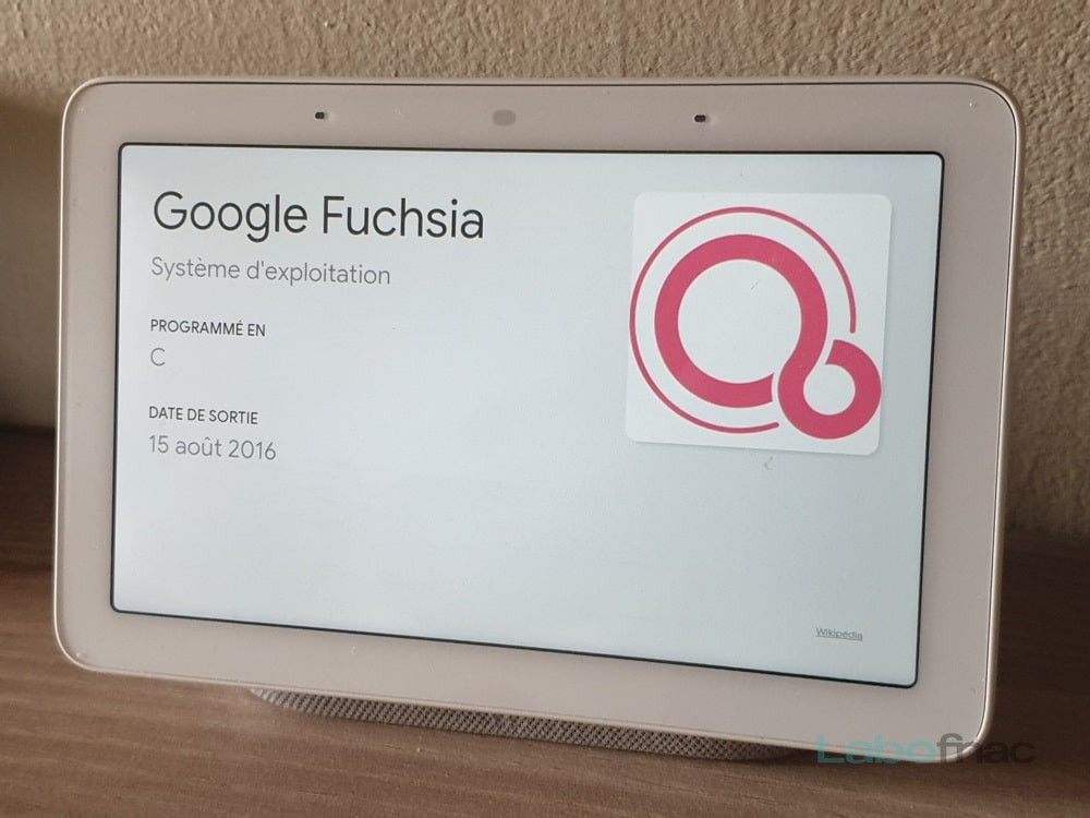 Google : Fuchsia OS arrive en toute discrétion sur Nest Hub