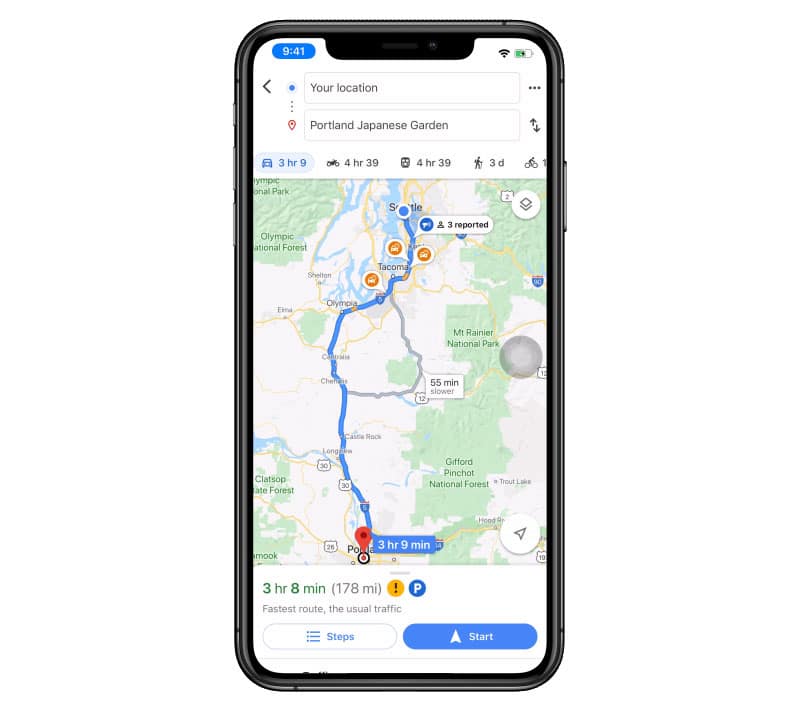 Google Maps : les rapports d'incidents s'enrichissent et débarquent sur iOS