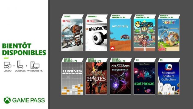 “Hades”, “Dirt” et une flopée de jeux arrivent dans le Xbox Game Pass
