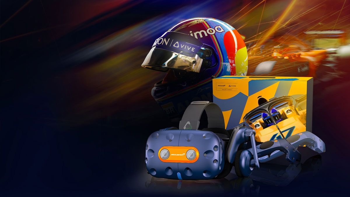 HTC entre dans la course avec le Vive Pro édition limitée McLaren