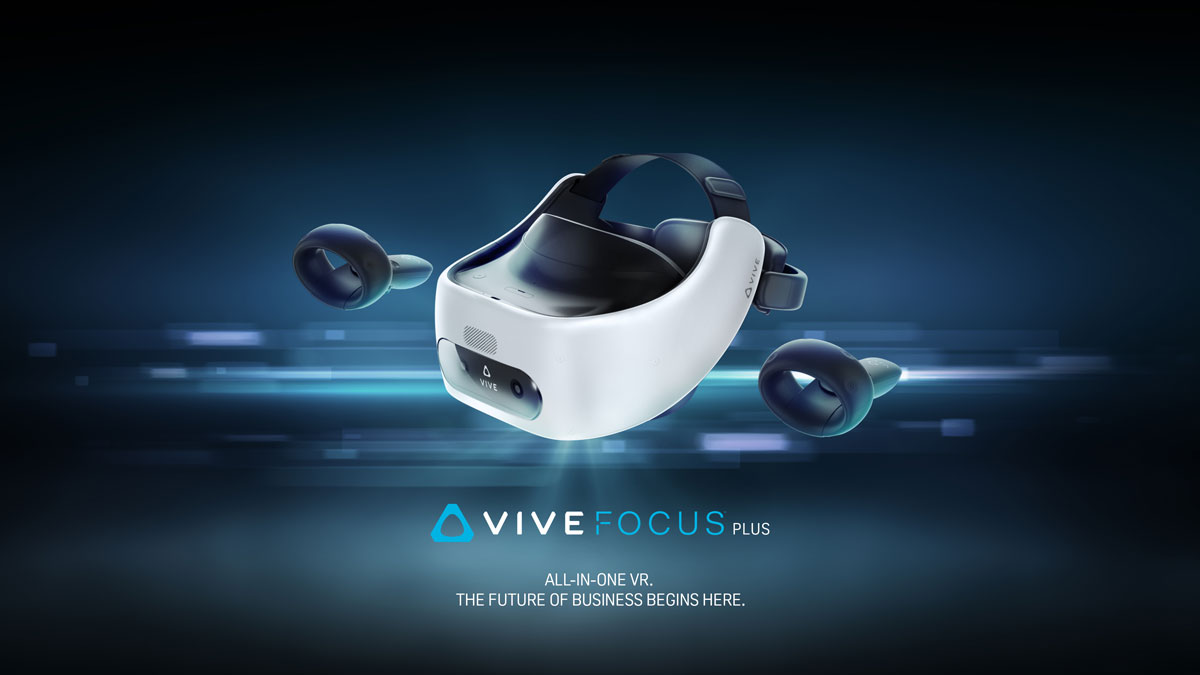 HTC Vive Focus Plus : un nouveau casque autonome équipé de contrôleurs 6DoF
