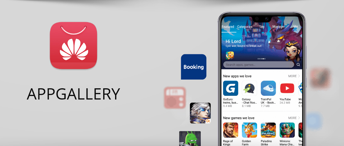 Huawei songe à Aptoide et son AppGallery pour remplacer le Play Store